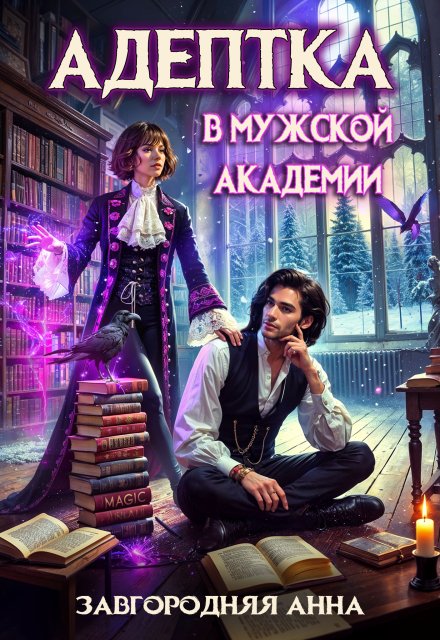 Читать онлайн «Адептка в мужской Академии»  Анна Завгородняя