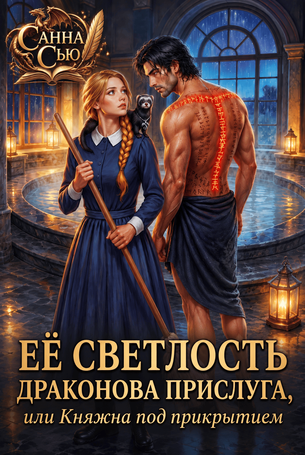 Читать онлайн «Её светлость драконова прислуга, или Княжна под прикрытием» Санна Сью Читать онлайн «Её светлость драконова прислуга, или Княжна под прикрытием» Санна Сью